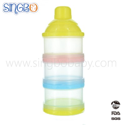 Plastic Baby Milk Powder 3 layer Container/Baby Milk Powder Dispenser