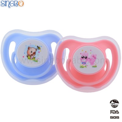 Free Sample Manufacturer Baby Feeding Large Nipple Funny Pacifier