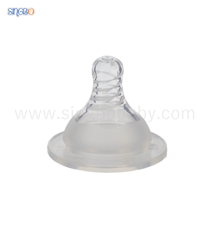 Factory Custom Silicone Baby Bottle Nipple